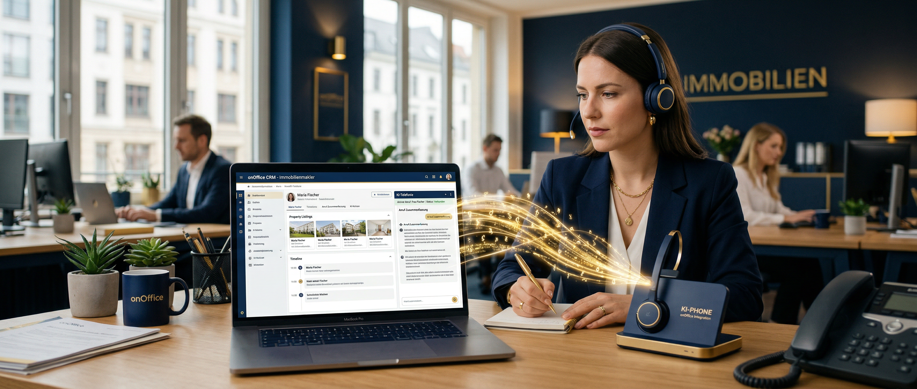 onOffice & KI-Telefonagent: Die tiefste CRM-Integration